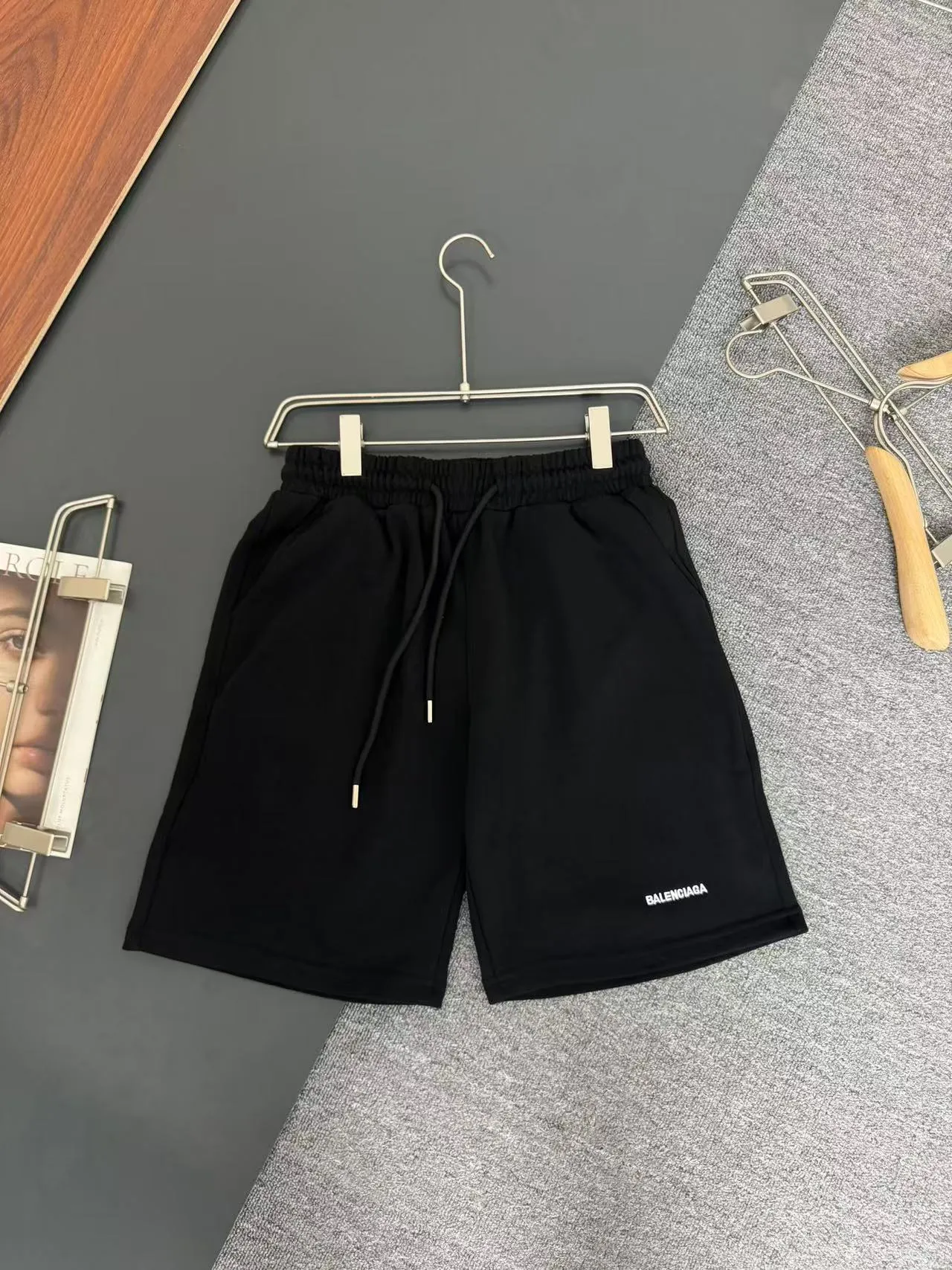 Balenciaga* *400g logo New Arrival ， ， Versatile ：Black Sizes：S M L XL